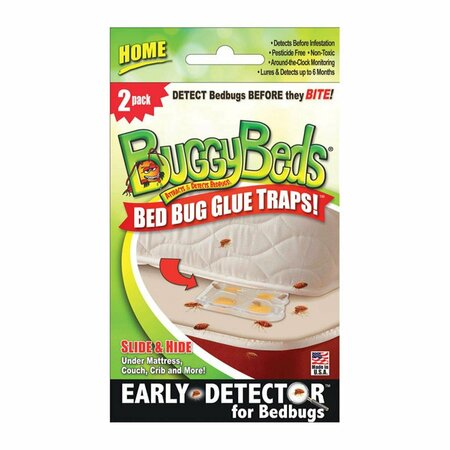 BUGGYBEDS Buggy Beds  Bed Bug Detector, 2 Per Pack - 10PK 7618085